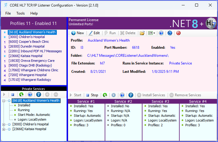 Recieve Hl7 Messages Using the Core HL7 Listener